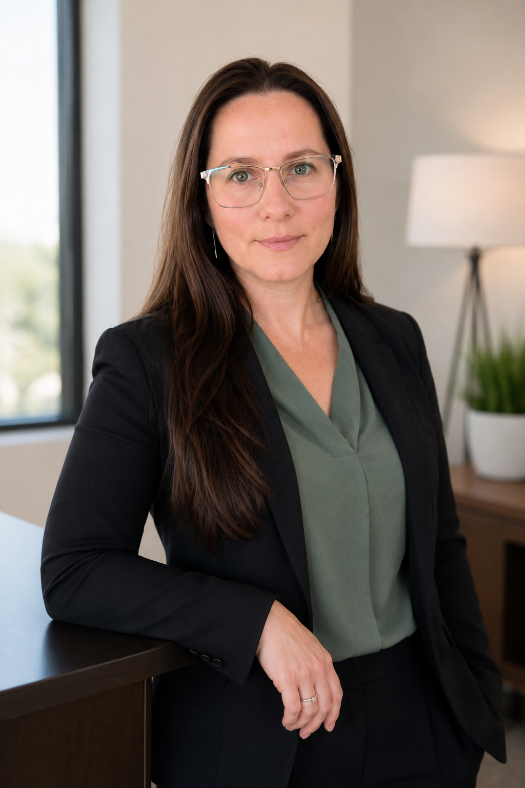 Oksana Fesler, founder of White Birch Home & Estate Cleaning